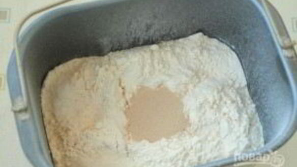 ШАГ 3. тесто в хлебопечке