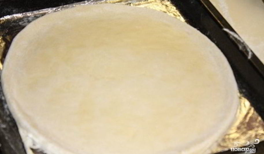 Рецепт тонкое бездрожжевое тесто для пиццы