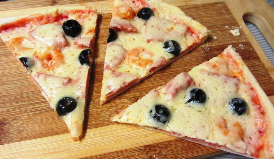 Рецепт тонкое хрустящее тесто для пиццы