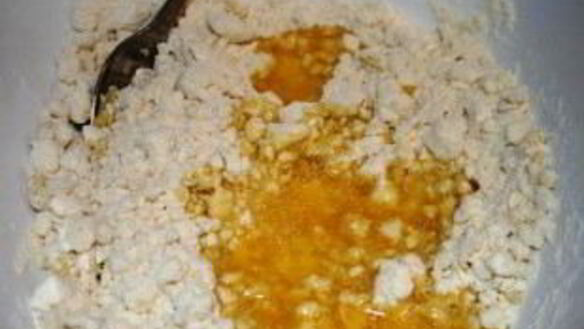 ШАГ 2. творожное тесто без яиц