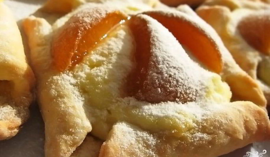 Рецепт творожное тесто с абрикосами