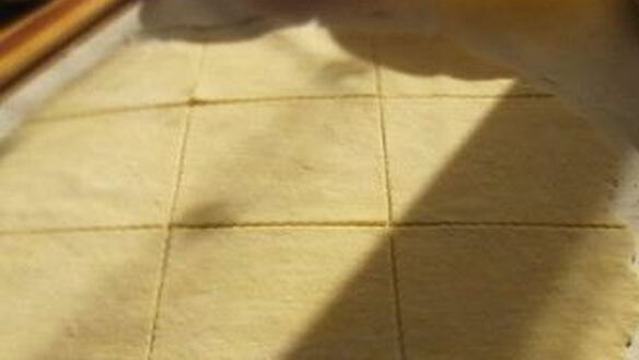 ШАГ 5. творожное тесто с абрикосами