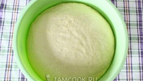 ШАГ 8. забытое тесто на кефире