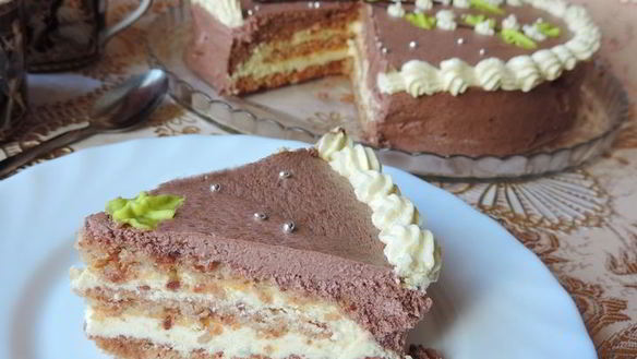 ШАГ 14. арахисовый торт лакомка