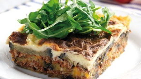 ШАГ 4. баклажанный торт с фаршем