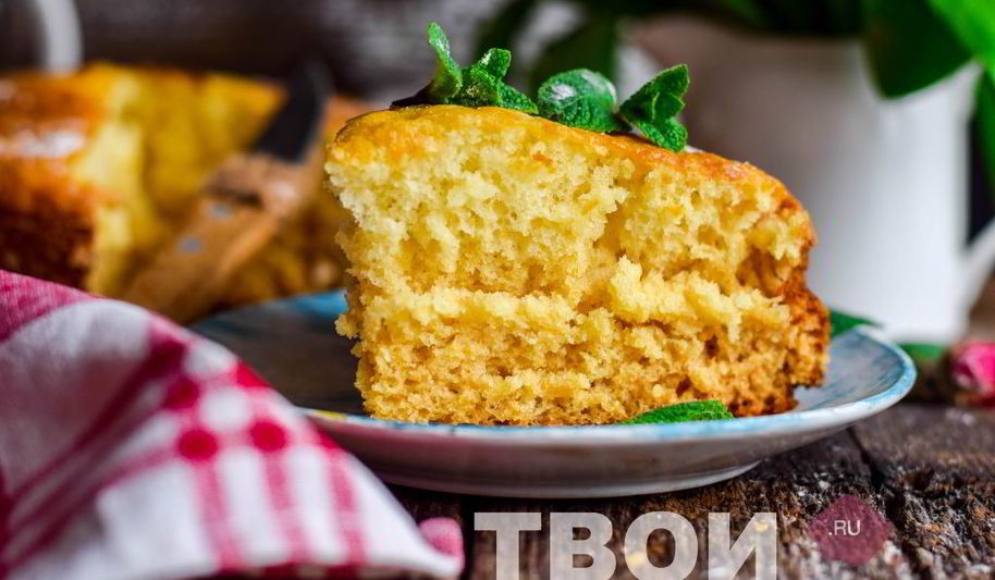 Рецепт бисквит на кефире