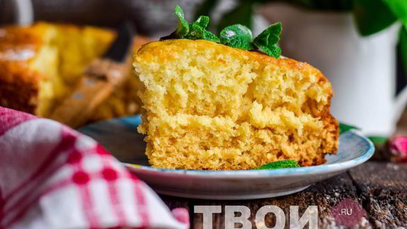 ШАГ 9. бисквит на кефире