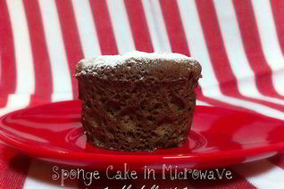 Бисквит в микроволновке