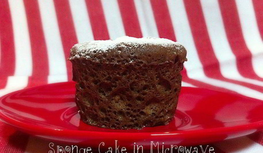 Рецепт бисквит в микроволновке