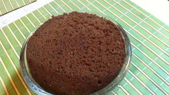 ШАГ 2. бисквит в микроволновке