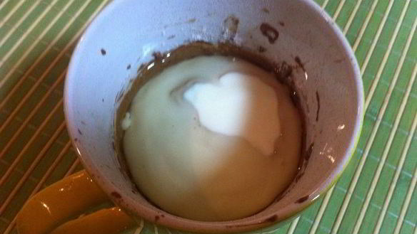 ШАГ 8. бисквит в микроволновке