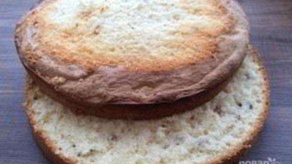 ШАГ 2. бисквитный торт панчо