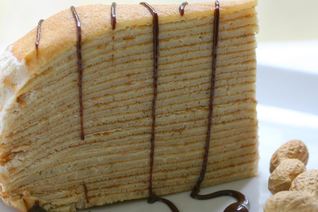 Блинный торт с маскарпоне