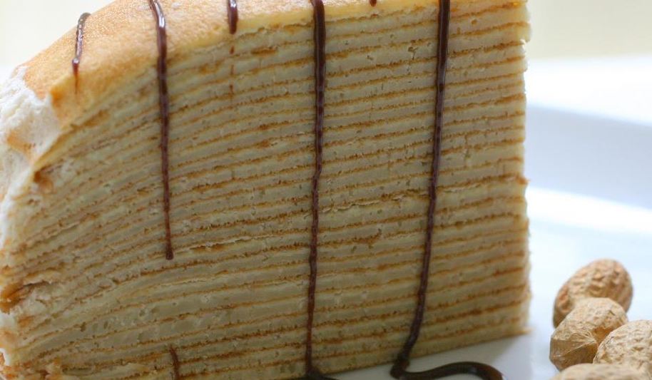 Рецепт блинный торт с маскарпоне