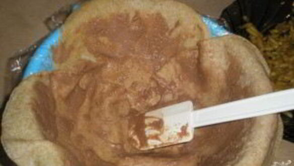 ШАГ 5. блинный торт с шоколадным кремом