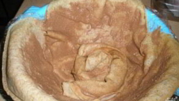 ШАГ 6. блинный торт с шоколадным кремом