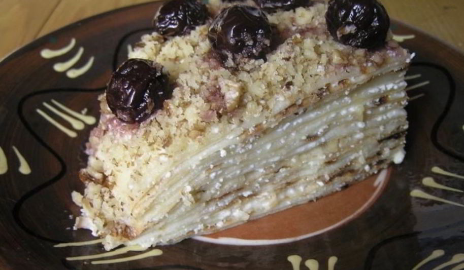 Рецепт блинный торт