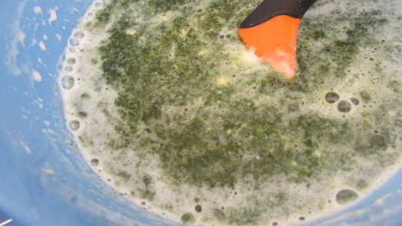 ШАГ 6. блинный тортик с грибным соусом