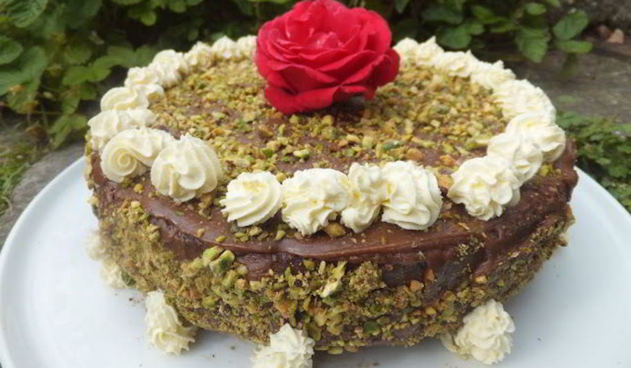 Рецепт фисташковый торт с шоколадом