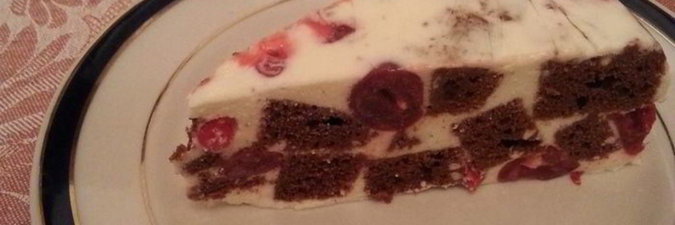 Фруктово-ягодный торт суфле