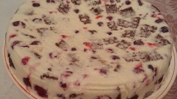 ШАГ 14. фруктово-ягодный торт суфле