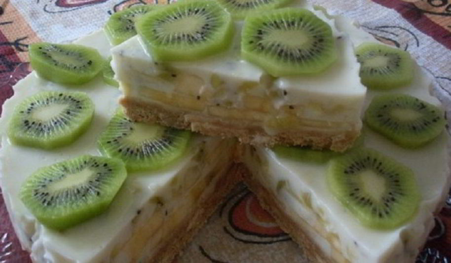 Рецепт йогуртовый торт без выпечки