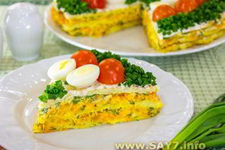 Кабачковый торт