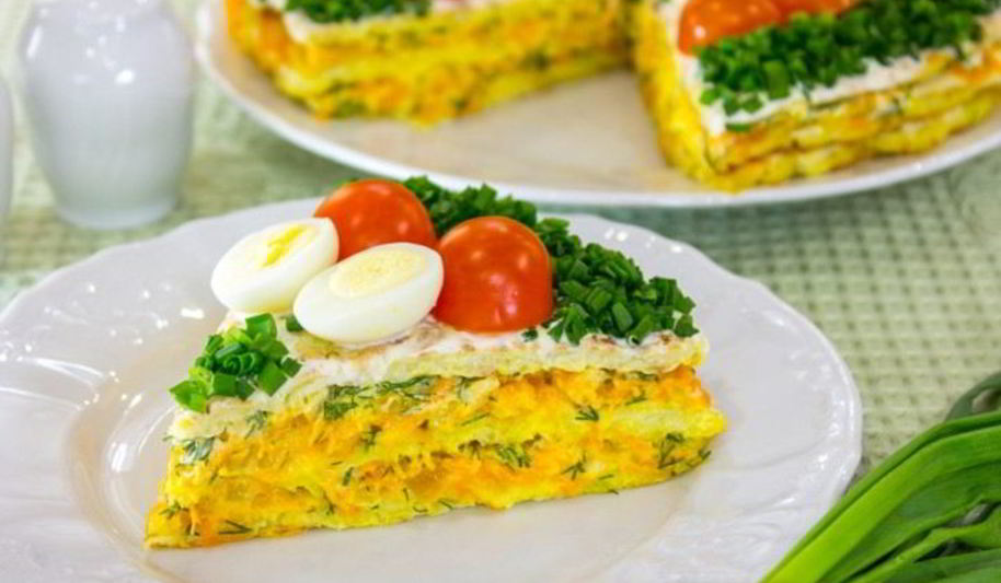 Рецепт кабачковый торт