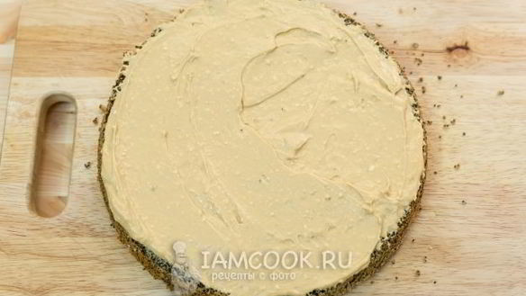 ШАГ 15. маковый торт с кремом из вареной сгущенки
