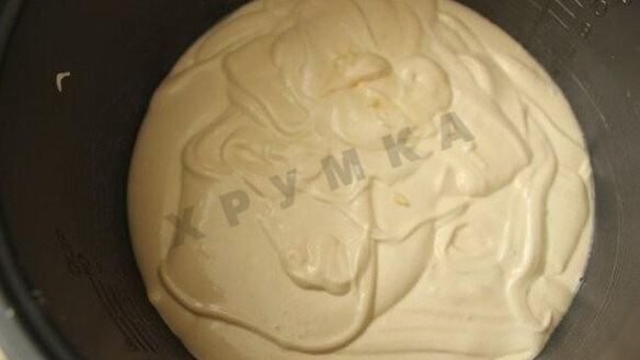 ШАГ 4. медовик в мультиварке шоколадный бисквит