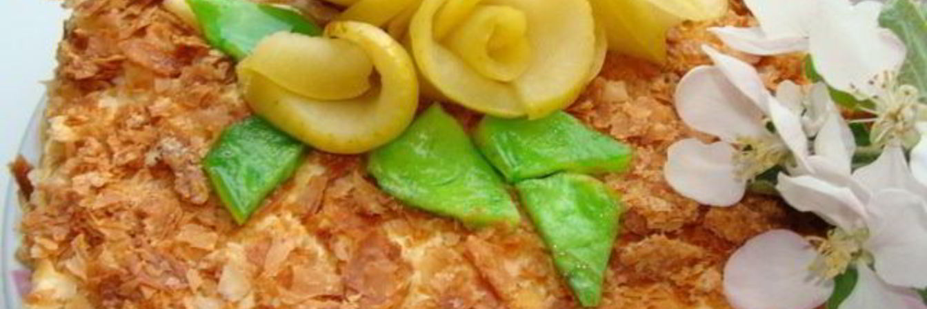 Мини-торт Яблоневый цвет