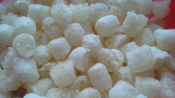 ШАГ 2. муравейник из кукурузных палочек