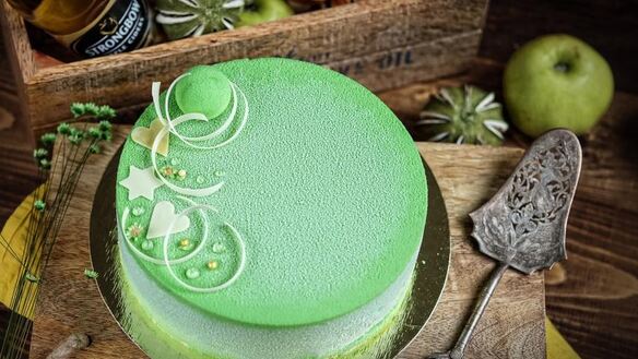 ШАГ 30. муссовый торт drunk apple