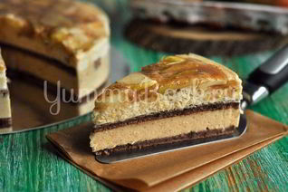 Муссовый торт Яблоко с корицей