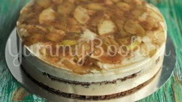 ШАГ 24. муссовый торт яблоко с корицей