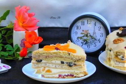 Песочный торт