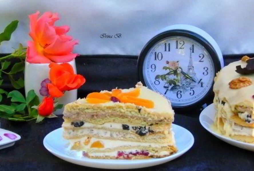 Песочный торт