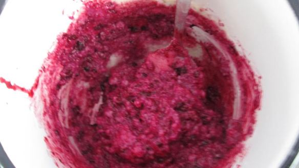 ШАГ 2. постный полезный чечевичный торт с ежевичным кремом