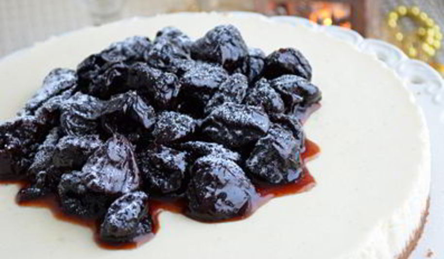 Рецепт рисовый торт с белым шоколадом и черносливом