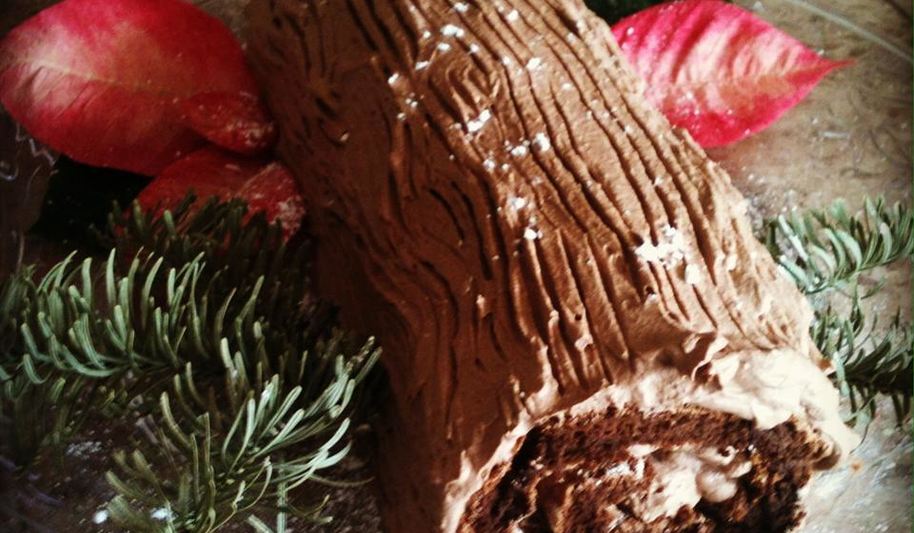 Рецепт рождественский торт полено