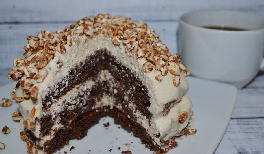 Рецепт шоколадно-кофейный торт