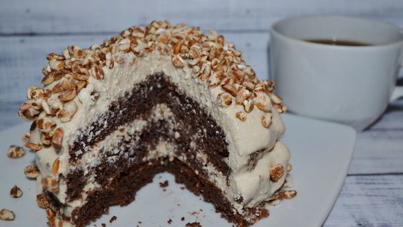 ШАГ 6. шоколадно-кофейный торт