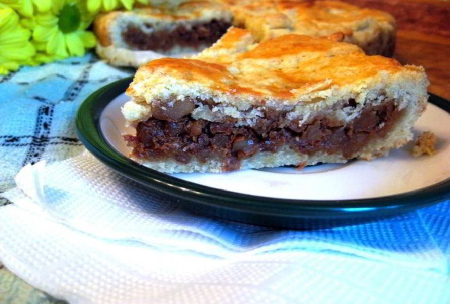 Швейцарский ореховый торт