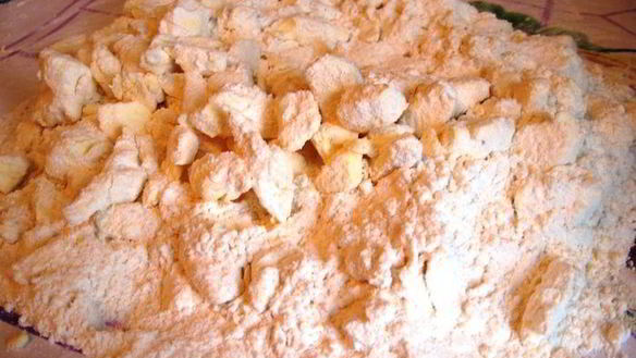 ШАГ 2. швейцарский ореховый торт