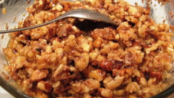 ШАГ 5. швейцарский ореховый торт