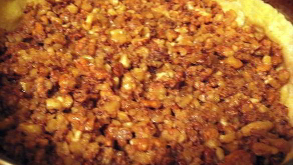 ШАГ 7. швейцарский ореховый торт