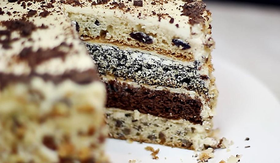 Рецепт торт алладин без яиц