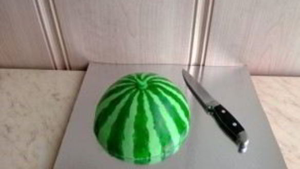 ШАГ 4. торт арбуз