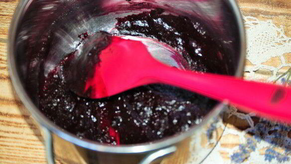 ШАГ 7. торт чернично-лавандовая симфония