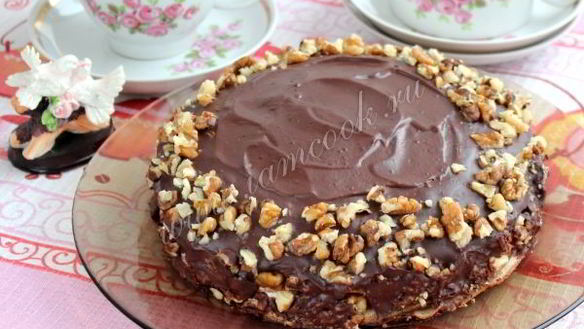 ШАГ 17. торт французский крепвиль